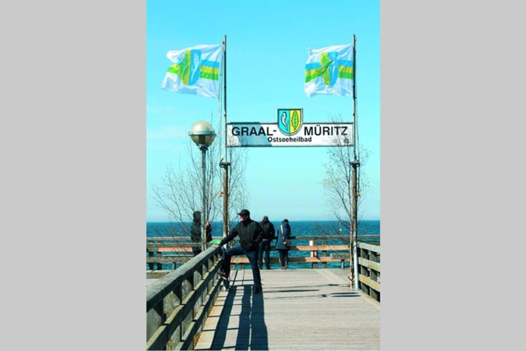 Ostsee-Ferienwohnung Uhlnuest Graal-Mueritz Gelbensande Exterior foto